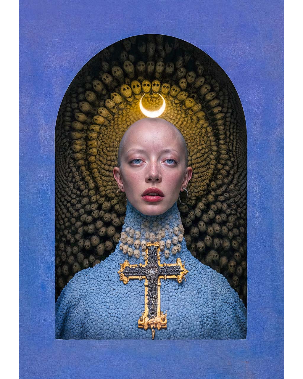 Blå Häxan - Art Poster