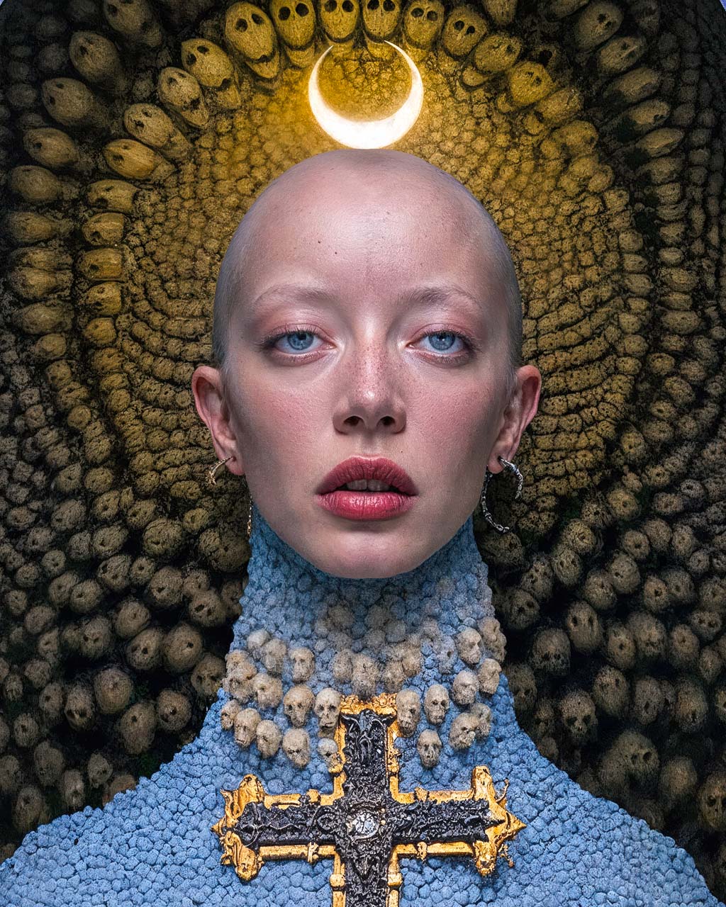 Blå Häxan - Art Poster