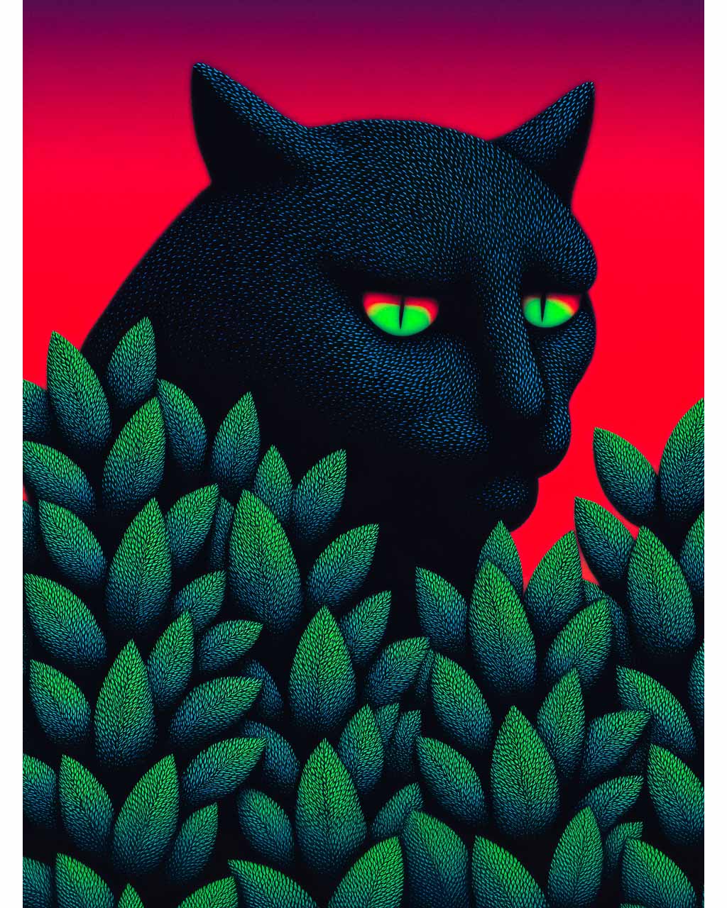 Catnip - Funky Art Poster