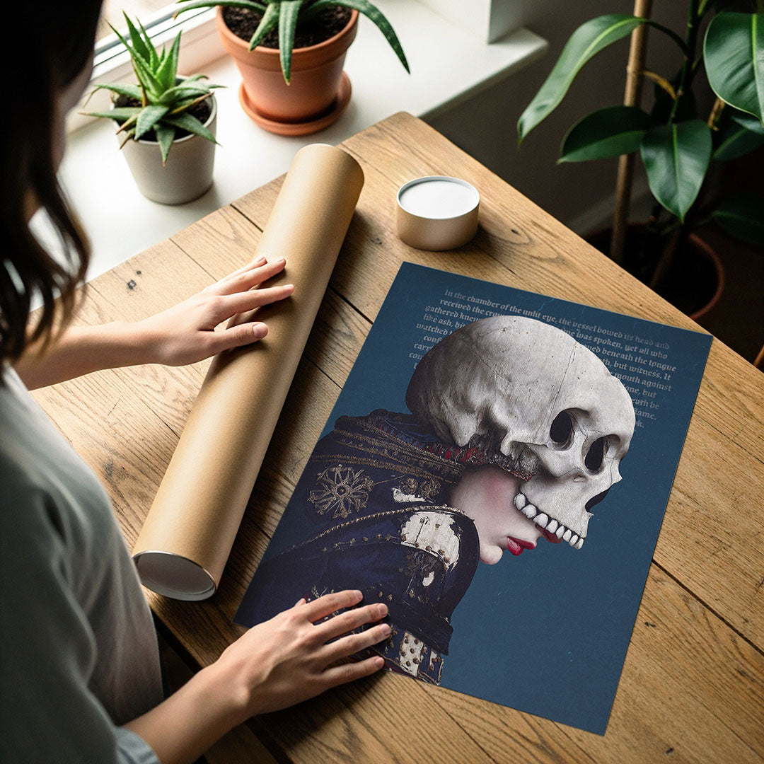 Art poster print detail