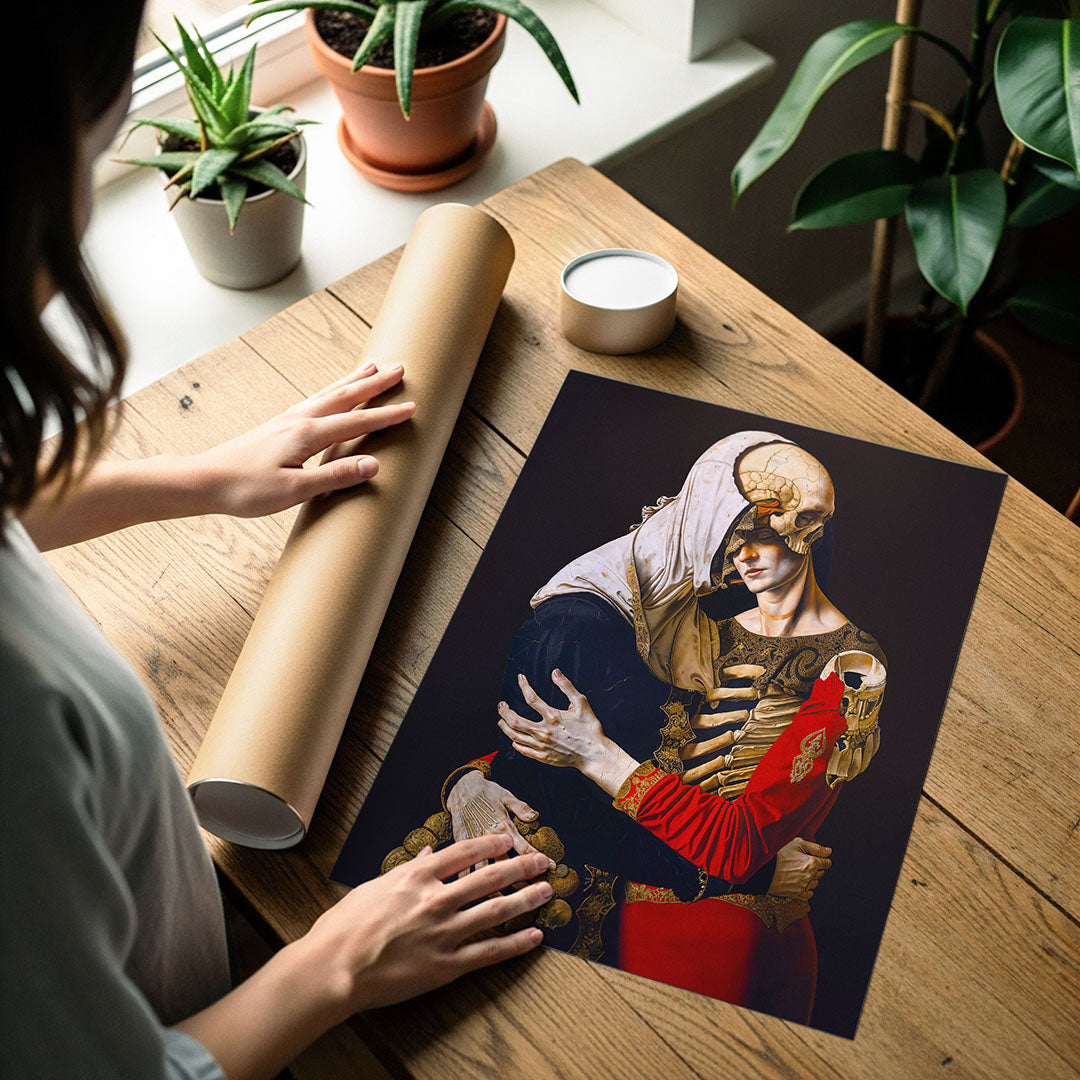 Art poster print detail