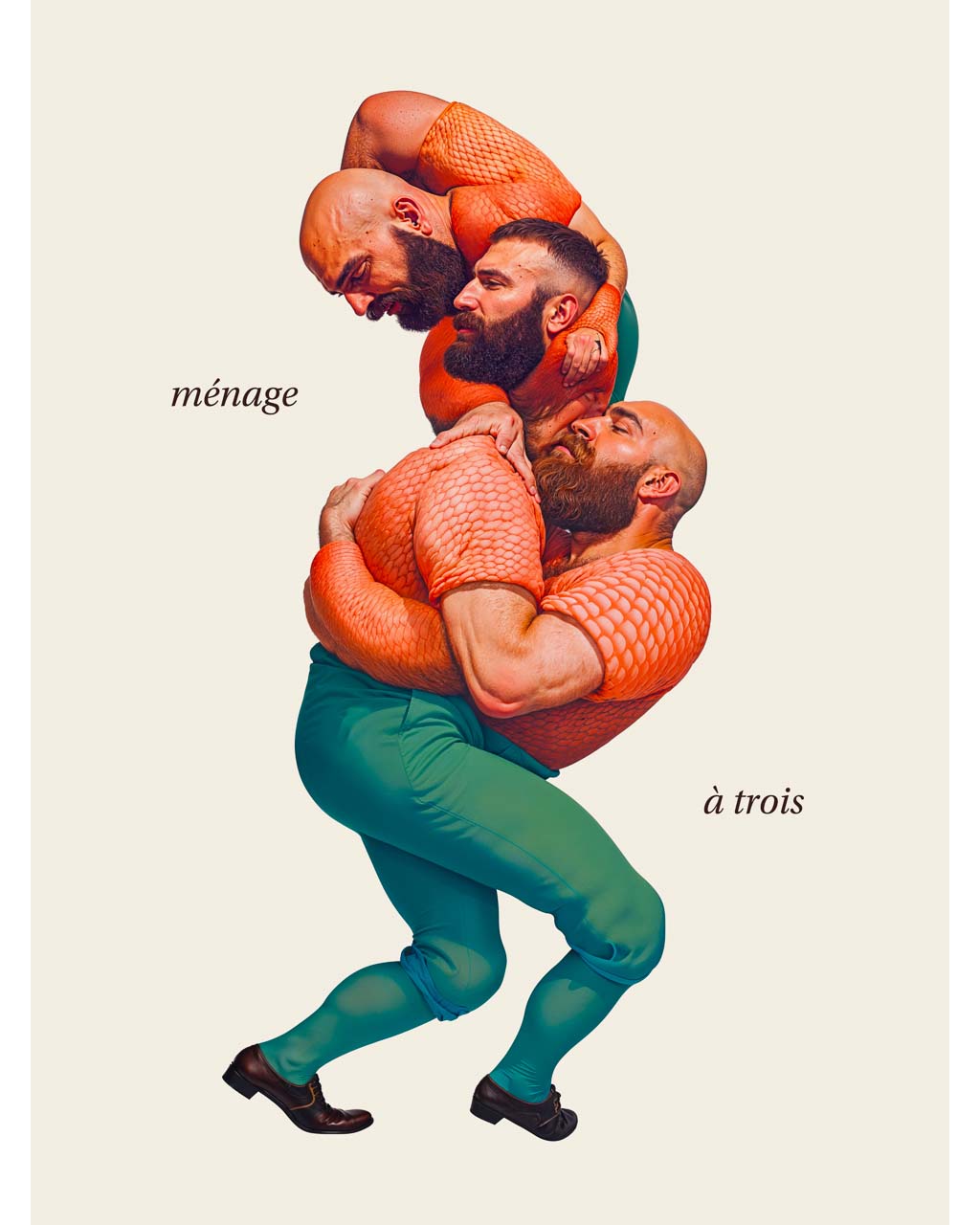 Threesome - Premium Matte Paper Poster