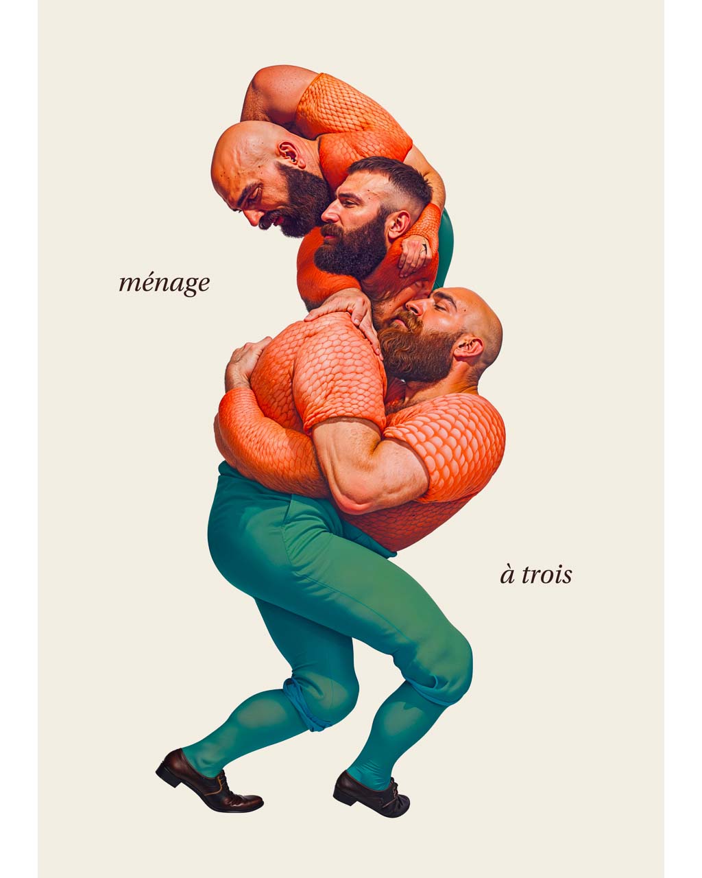 Threesome - Premium Matte Paper Poster