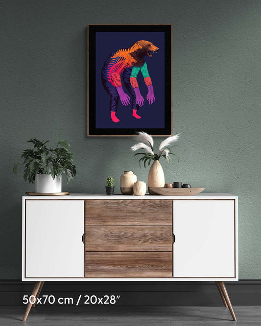 Cocaine Bear - Art Poster