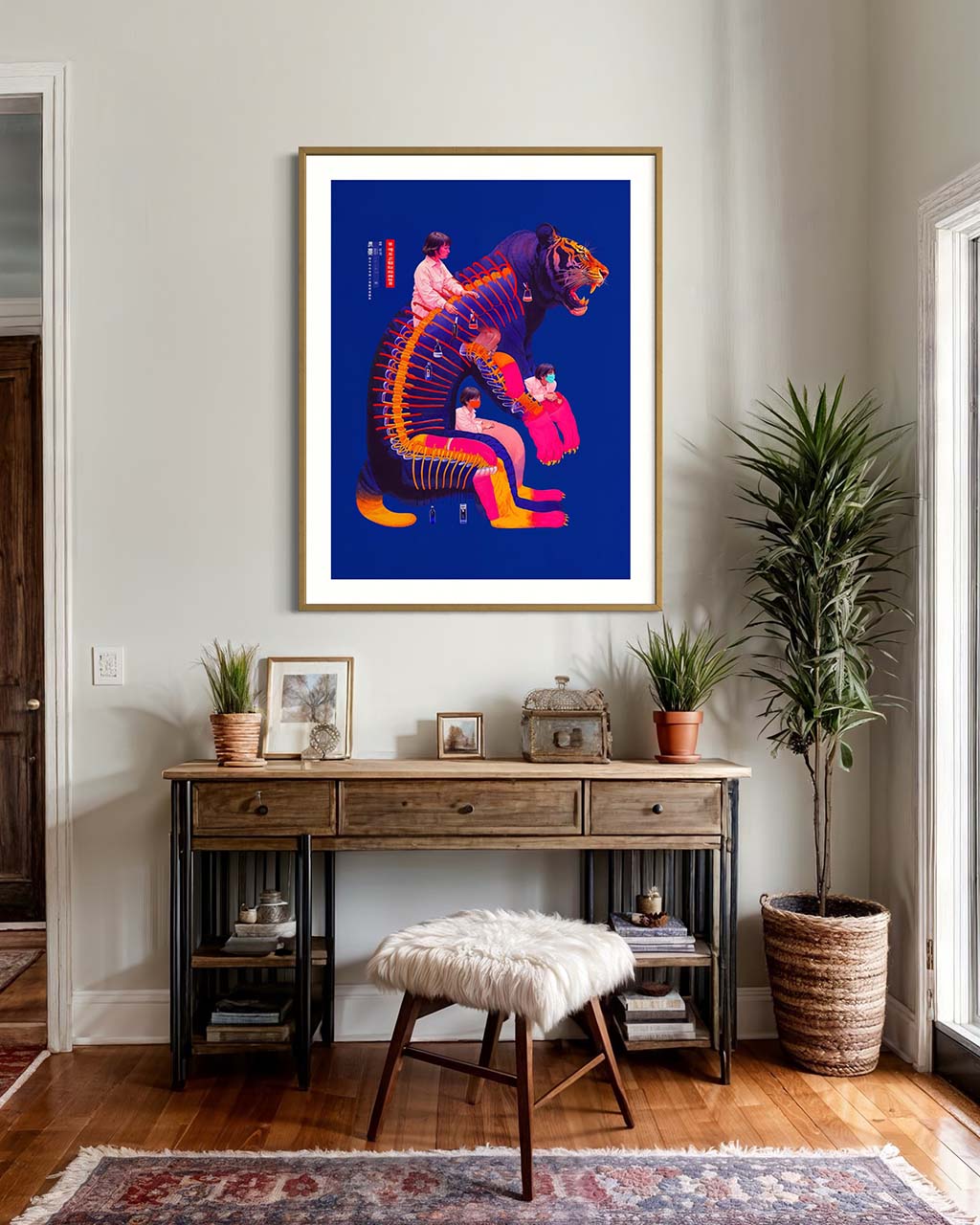 Tiger Styles Three - Art Poster