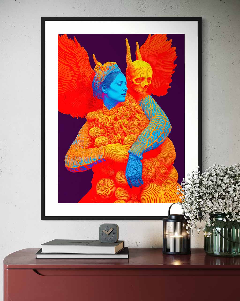 Vibrant Dreams - Surreal Art Poster