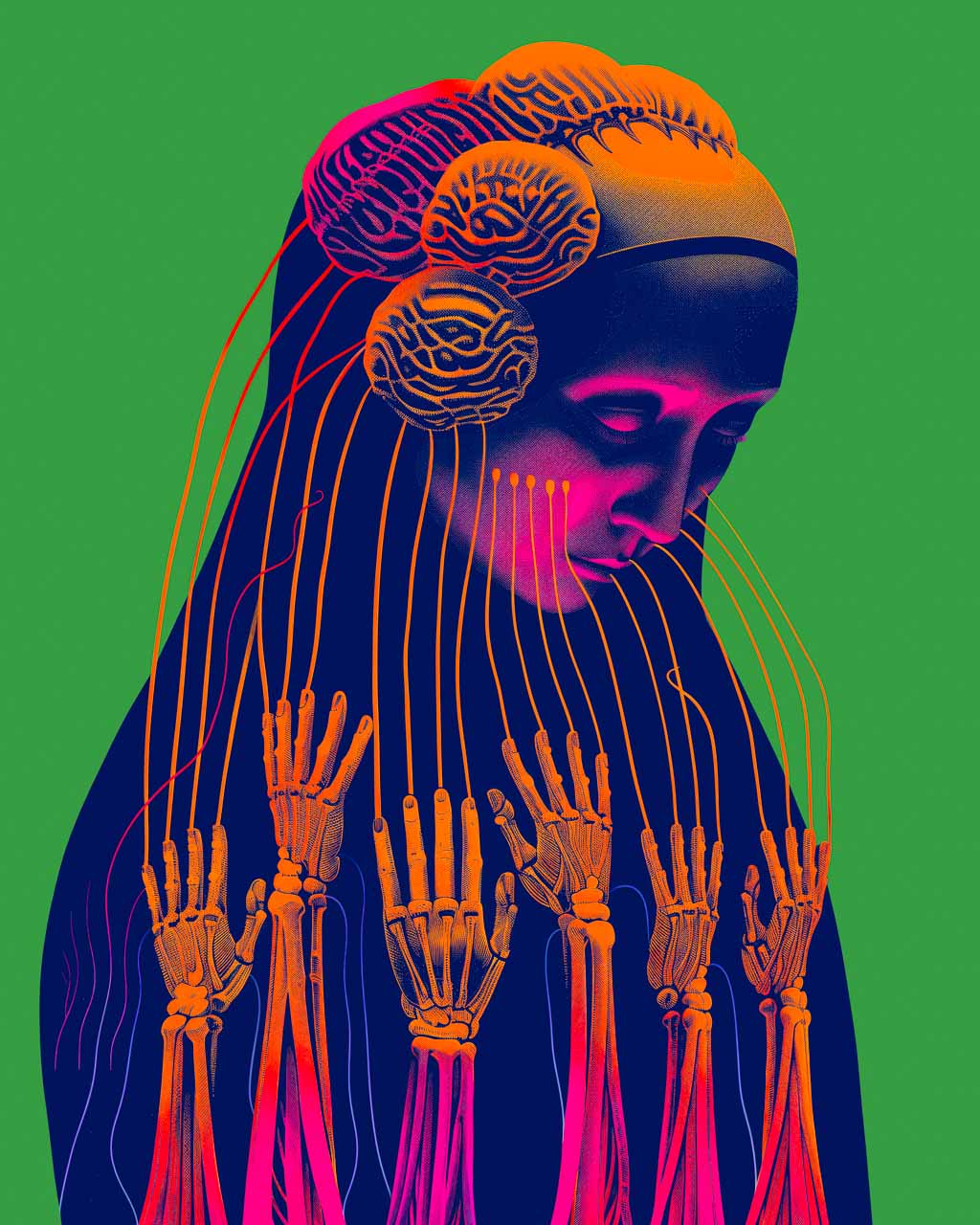 Whispers 2 - Surreal Art Poster