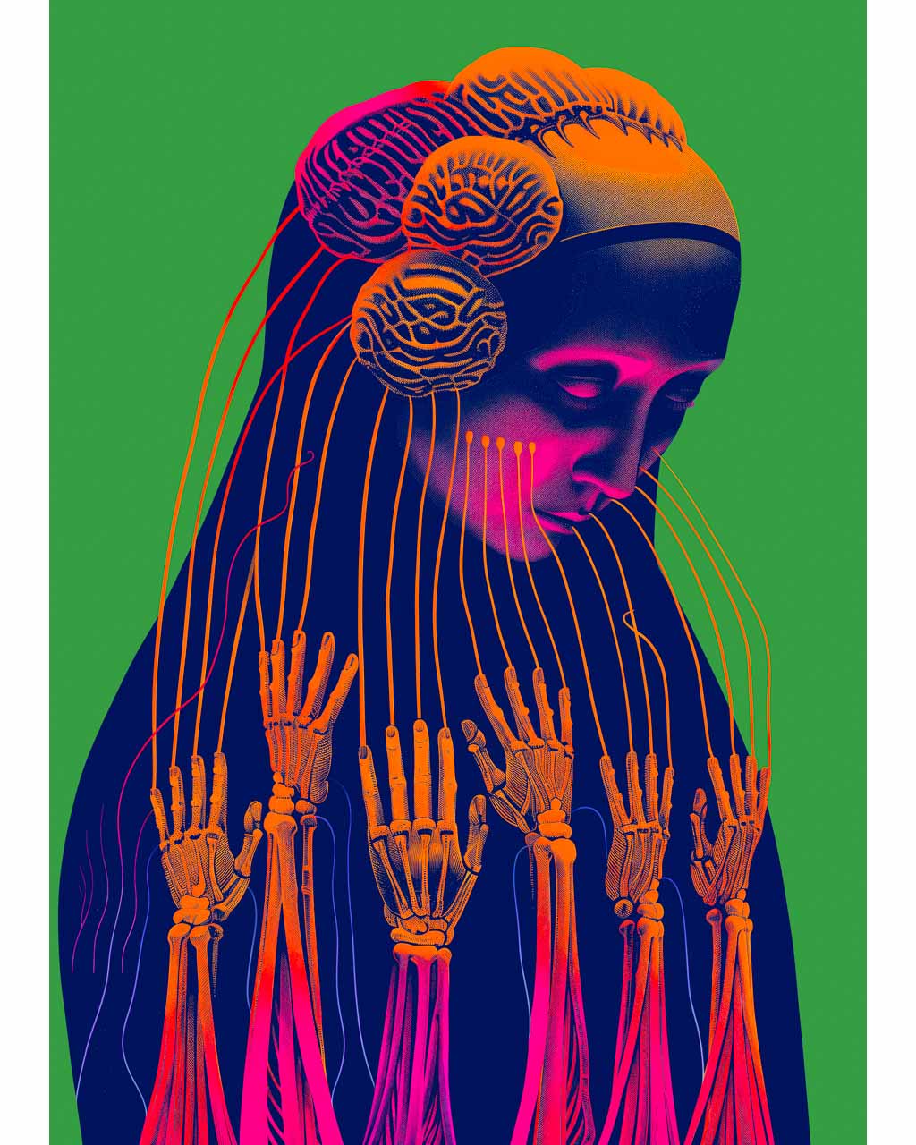 Whispers 2 - Surreal Art Poster