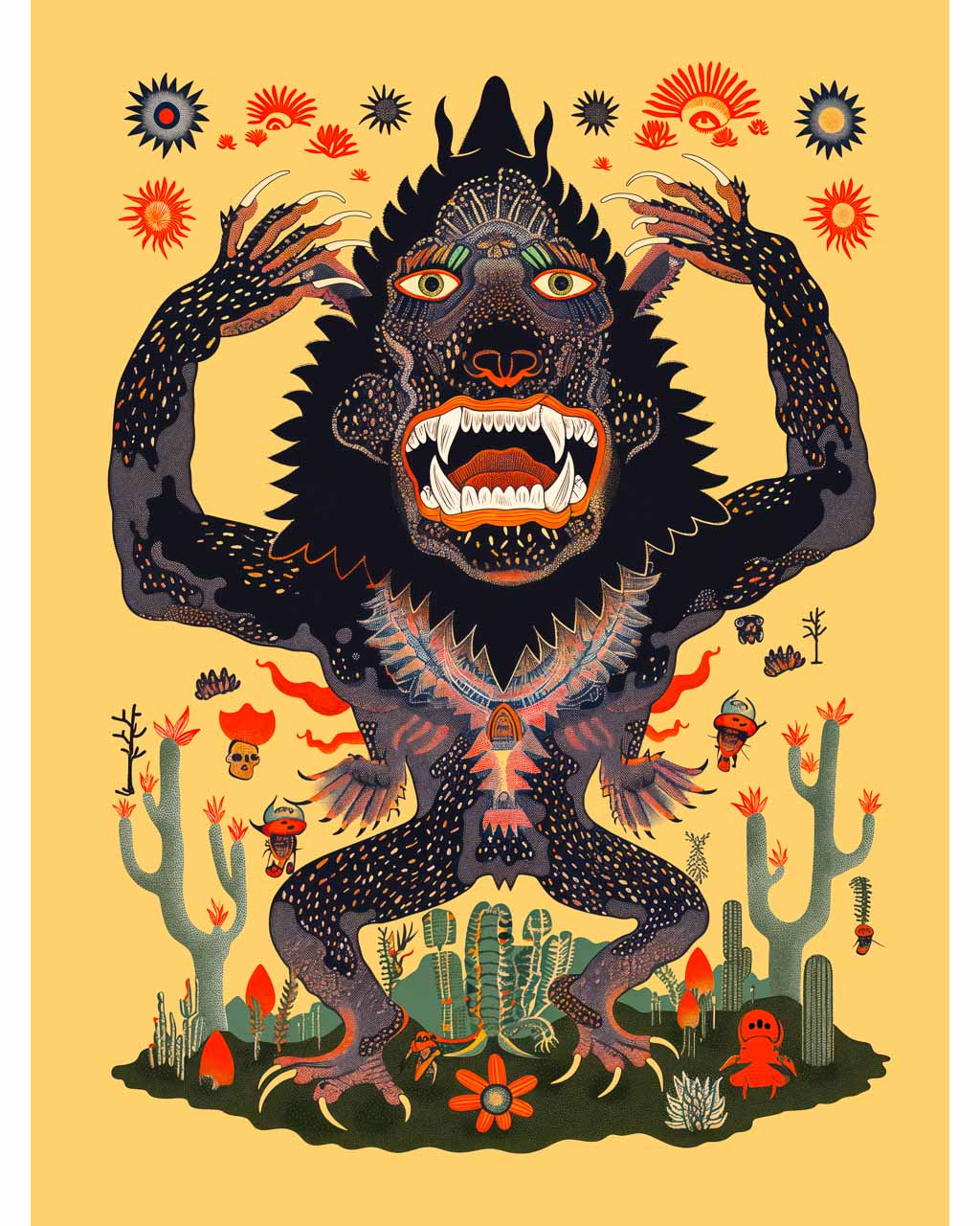 The Kessler Theorem - Bizarre Art Poster