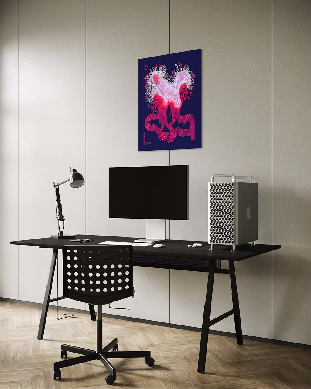 flesh.exe - Art Poster