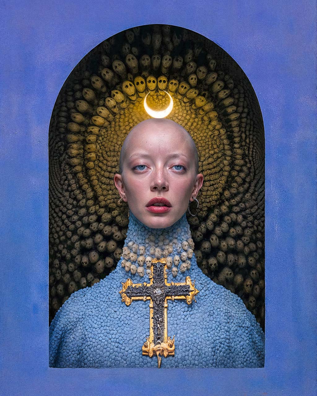 Blå Häxan - Art Poster