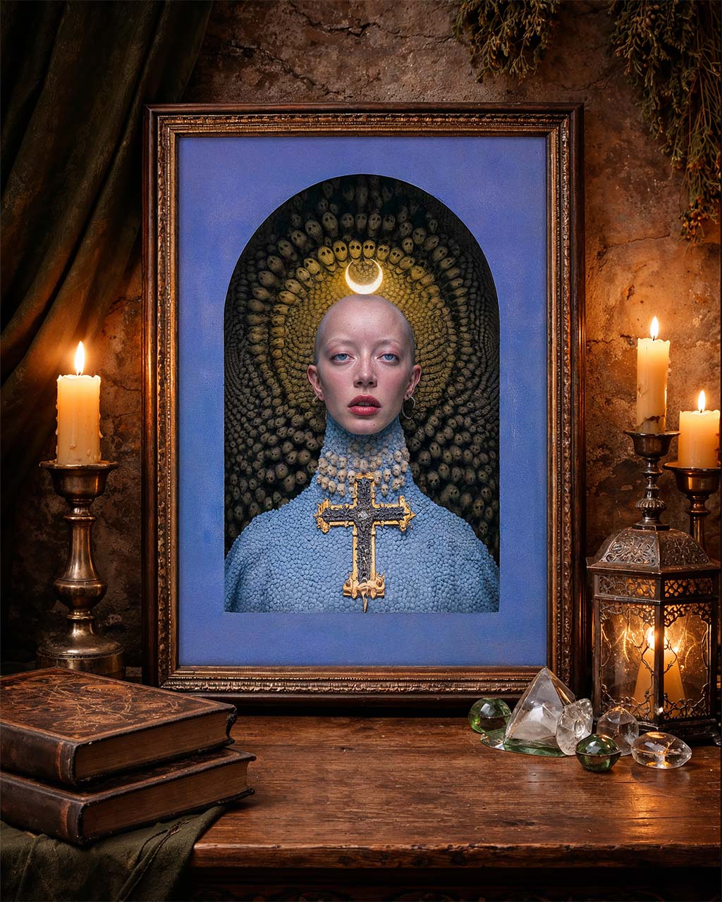 Blå Häxan - Art Poster