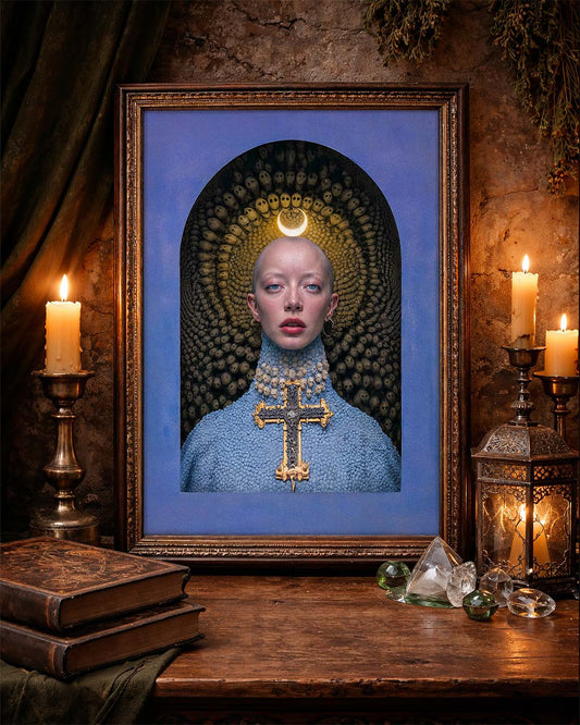 Blå Häxan - Art Poster