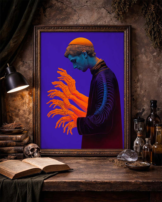 Man of Faith - Surreal Art Poster