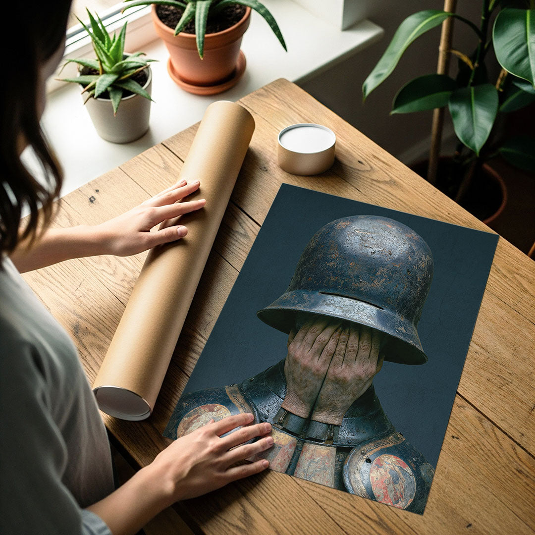 Art poster print detail