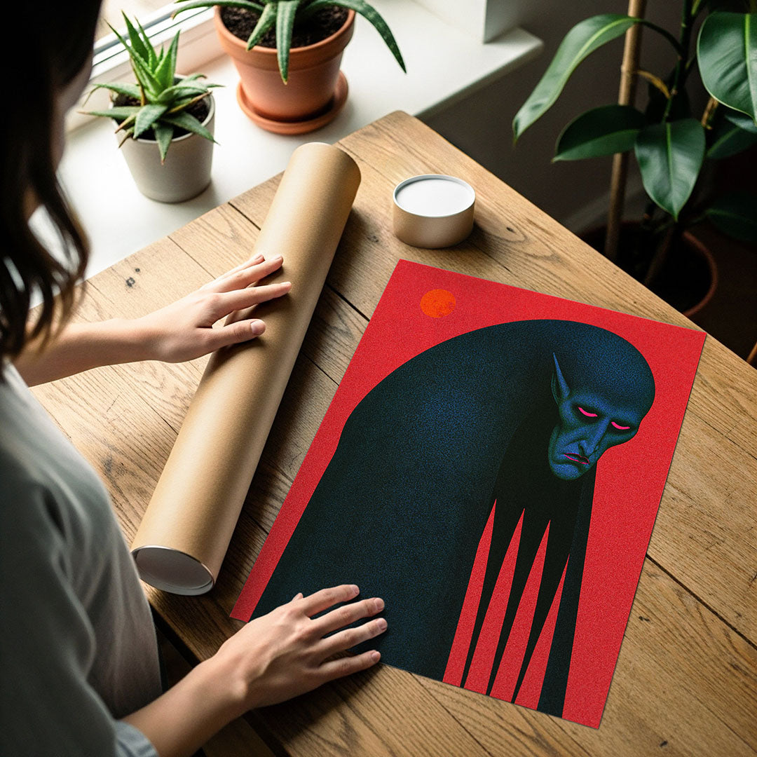 Art poster print detail