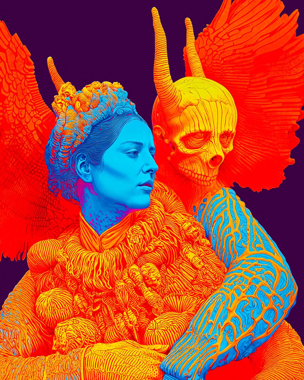 Vibrant Dreams - Surreal Art Poster