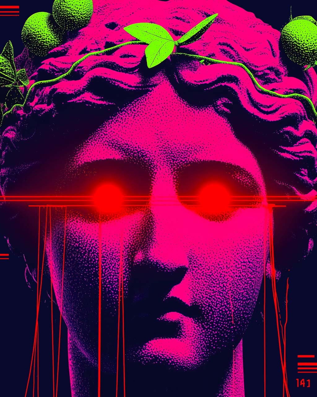 Closeup of the Wrath Protocol art poster